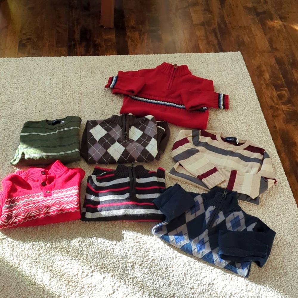 Boys 5/6 sweaters